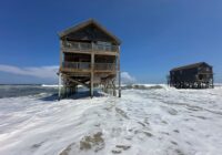 2 more beachfront homes near collapse as a hurricane waves pound North Carolina’s Outer Banks