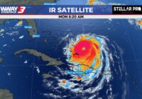 Erin remains a major hurricane, as the storm begins its path north off the east coast