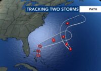 Tropical Storm Imelda latest: Steady rain will build across NC on Monday, a WRAL Weather Alert Day